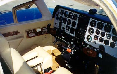 1960 Cessna 310 panel